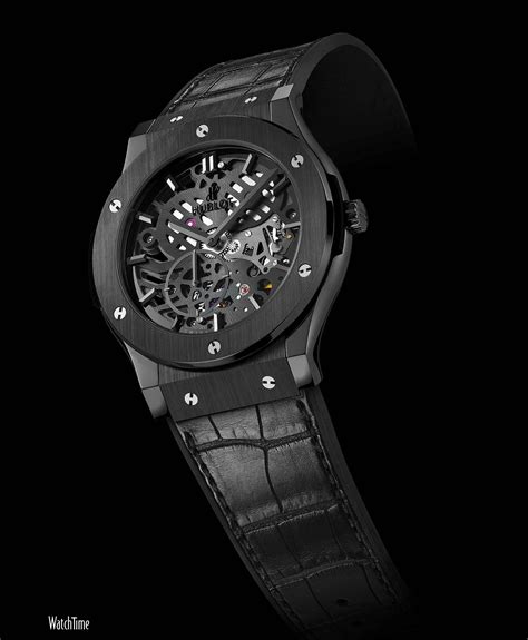 hublot skeleton black price|hublot skeleton titanium.